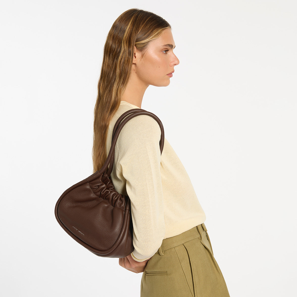 Status Anxiety Ordinary Pleasures Women's Leather Handbag Cocoa