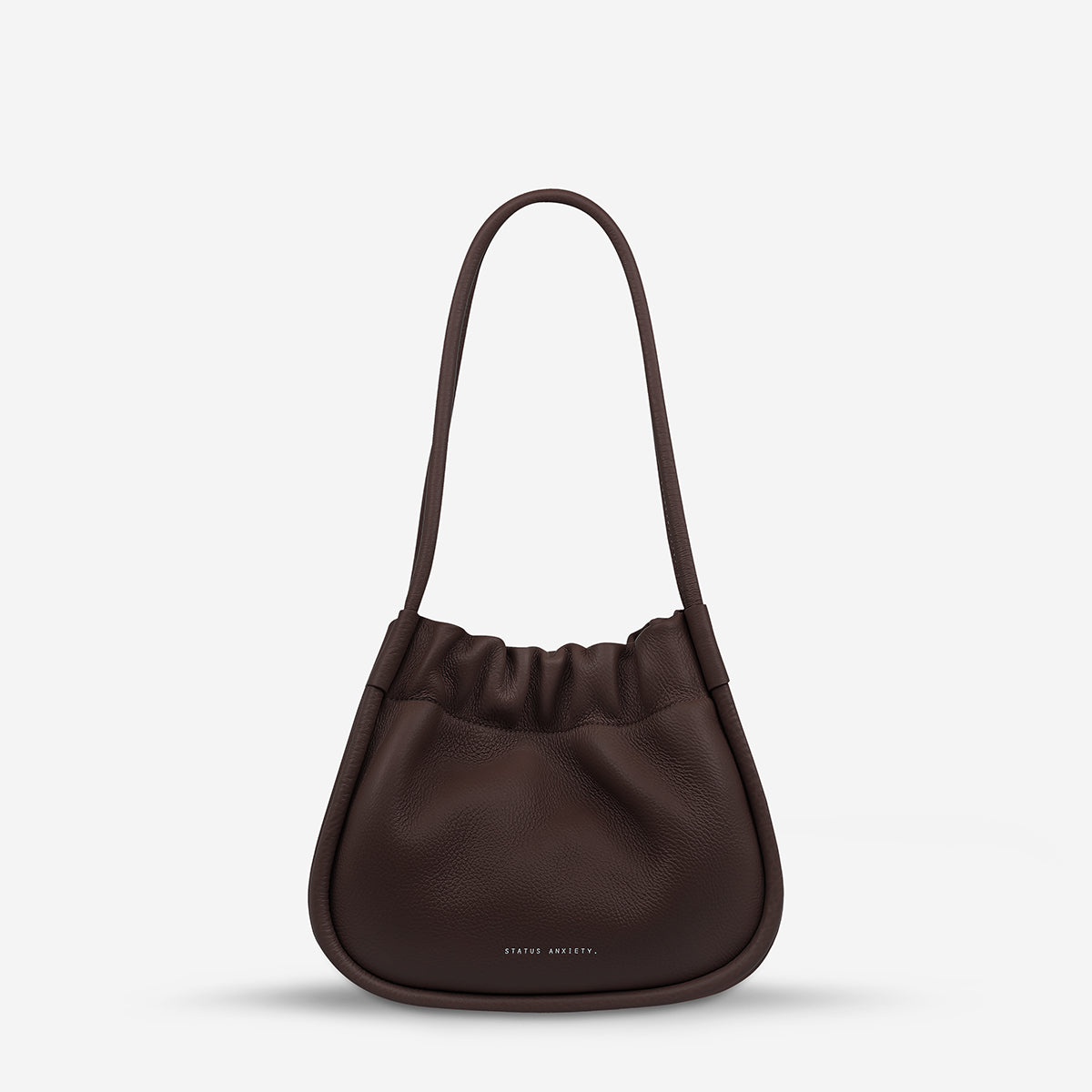 Status Anxiety Ordinary Pleasures Women's Leather Handbag Cocoa
