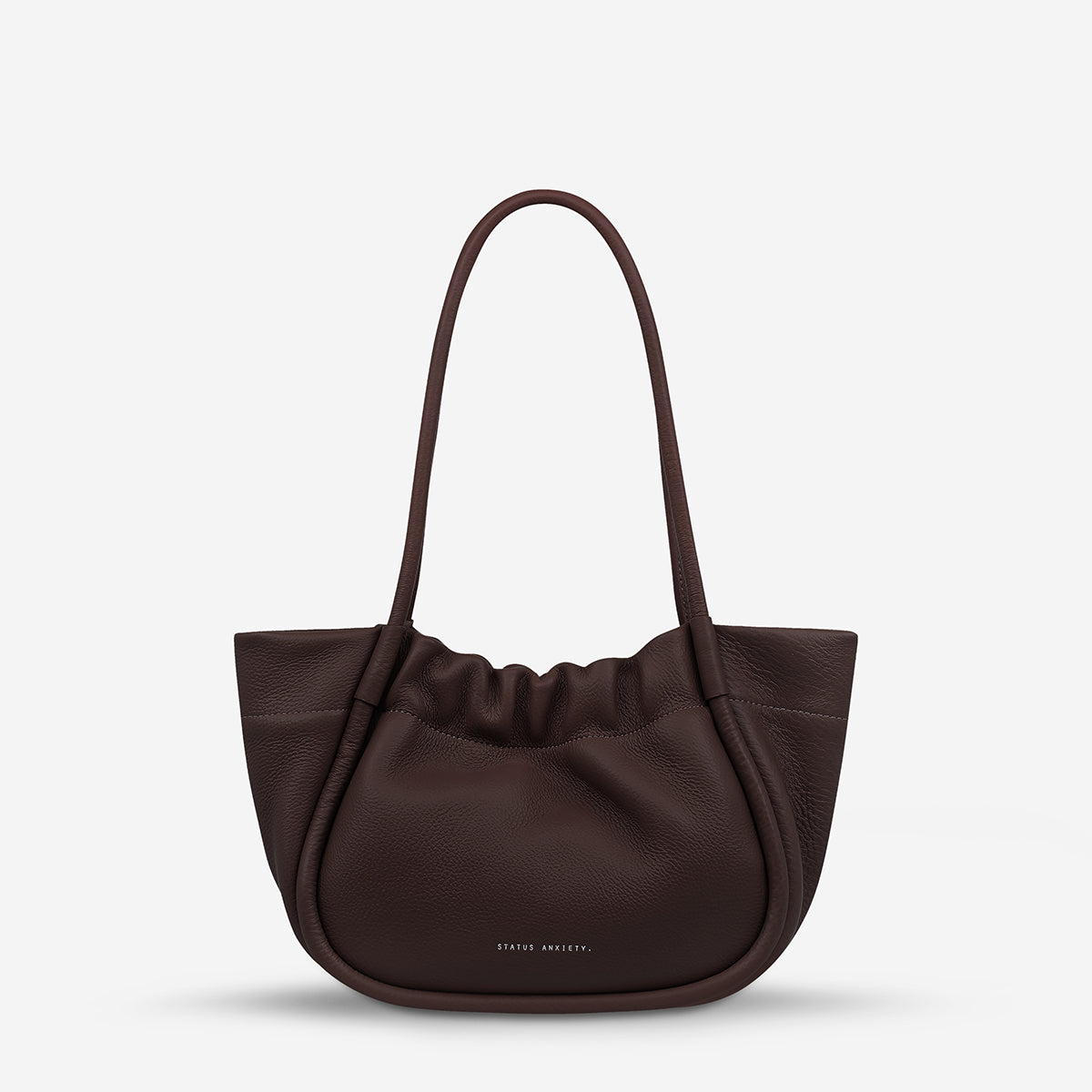 Status Anxiety Ordinary Pleasures Women's Leather Handbag Cocoa