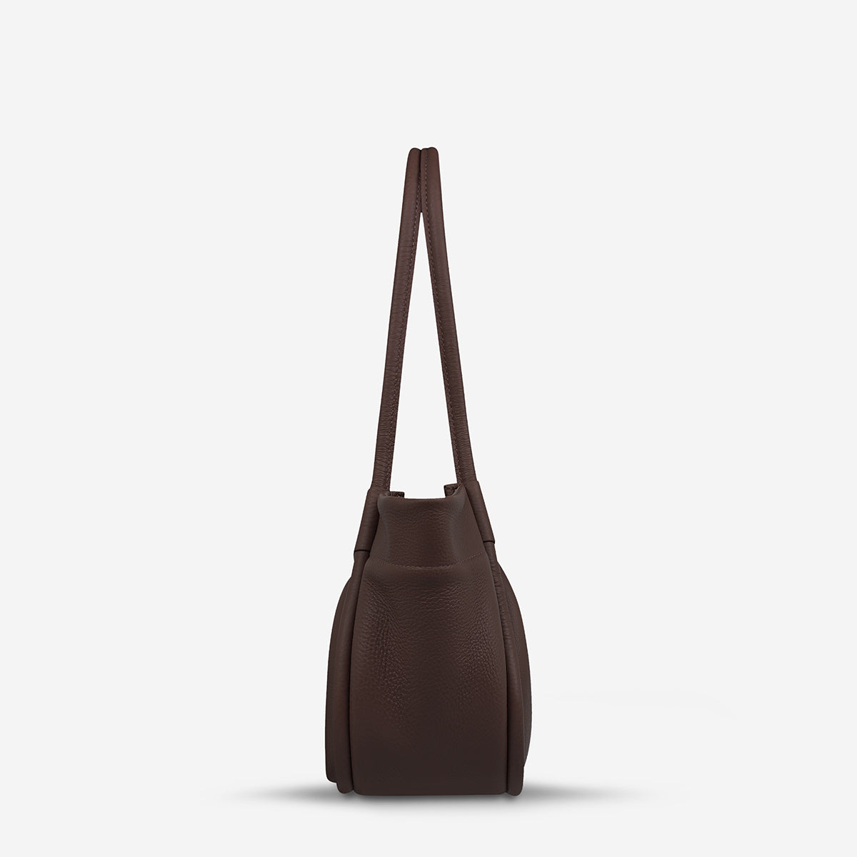 Status Anxiety Ordinary Pleasures Women's Leather Handbag Cocoa