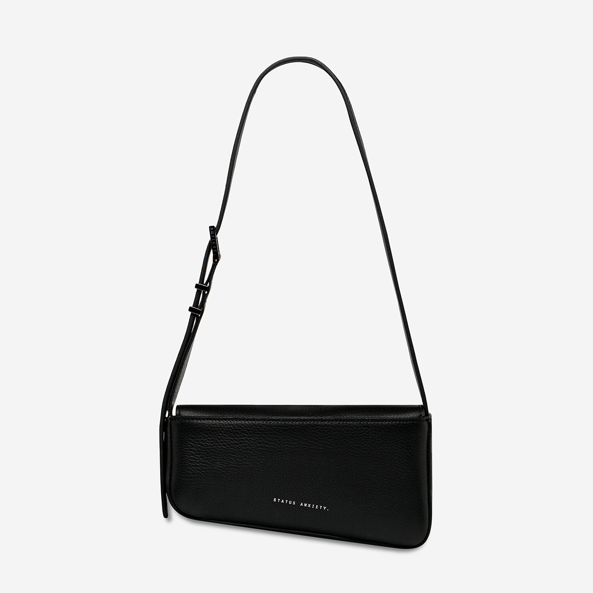 Status Anxiety Overnight Obsession Women's Leather Bag Black
