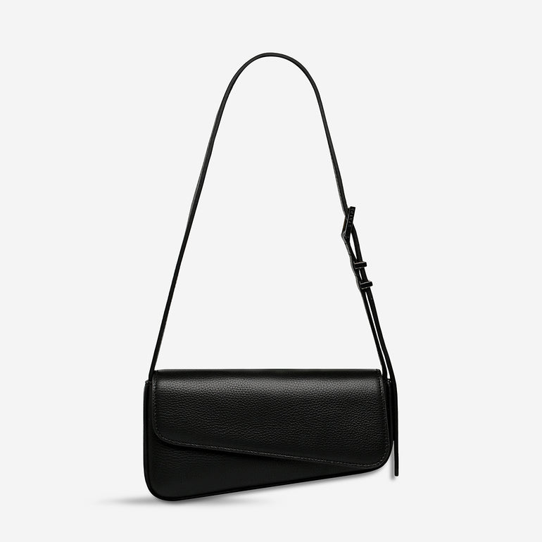 Status Anxiety Overnight Obsession Women's Leather Bag Black