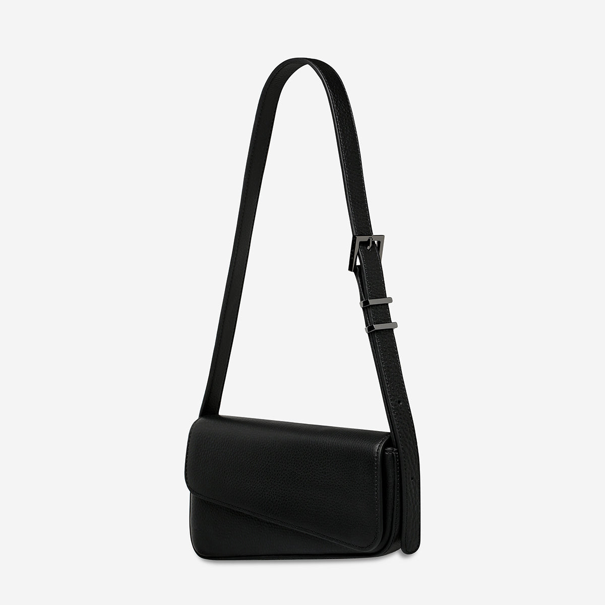 Status Anxiety Overnight Obsession Women's Leather Bag Black