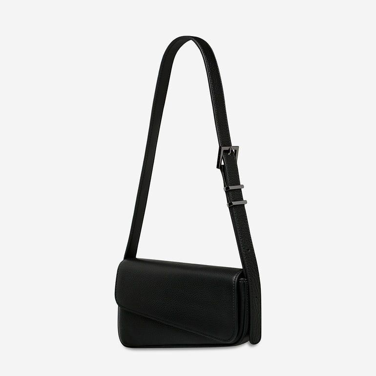 Status Anxiety Overnight Obsession Women's Leather Bag Black