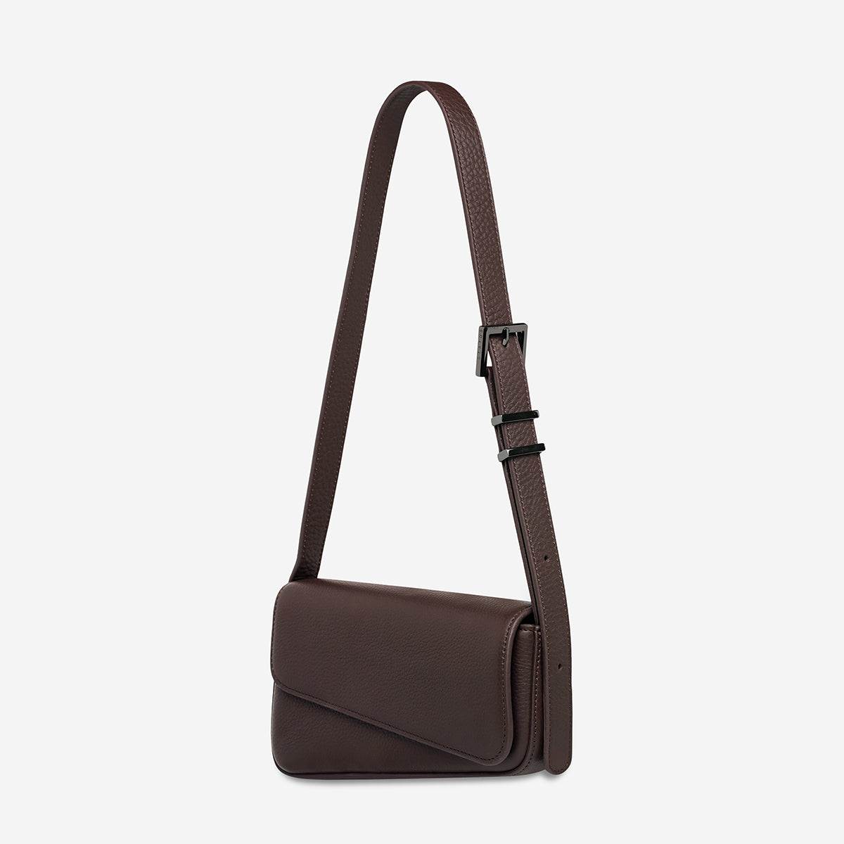 Status Anxiety Overnight Obsession Women's Leather Bag Cocoa