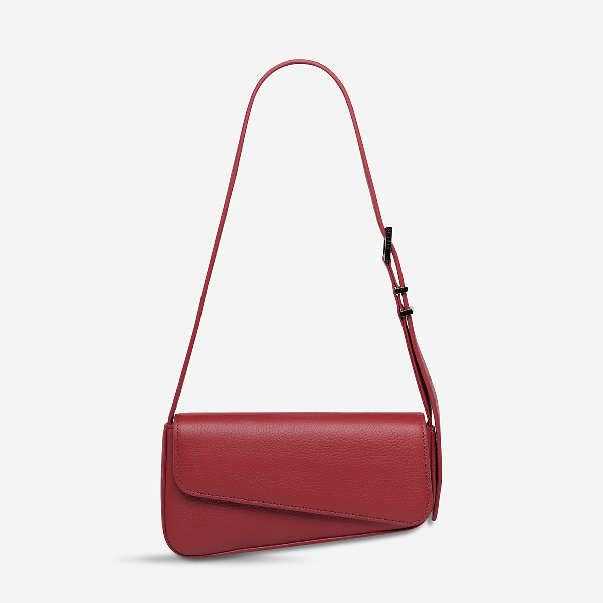 Status Anxiety Overnight Obsession Women's Leather Bag Rouge