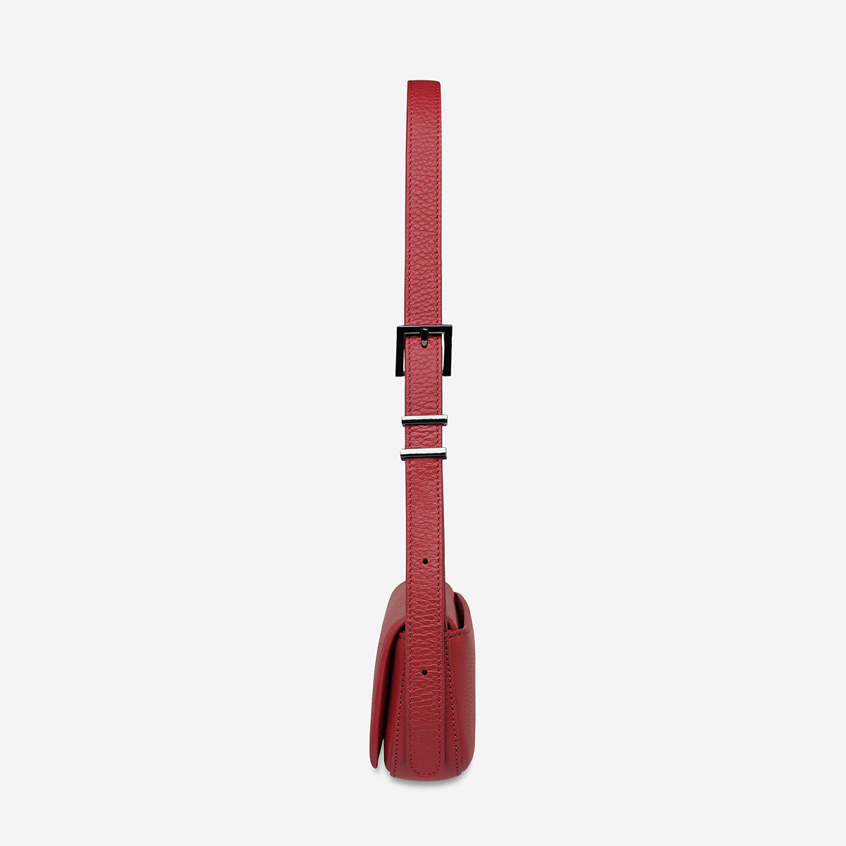 Status Anxiety Overnight Obsession Women's Leather Bag Rouge