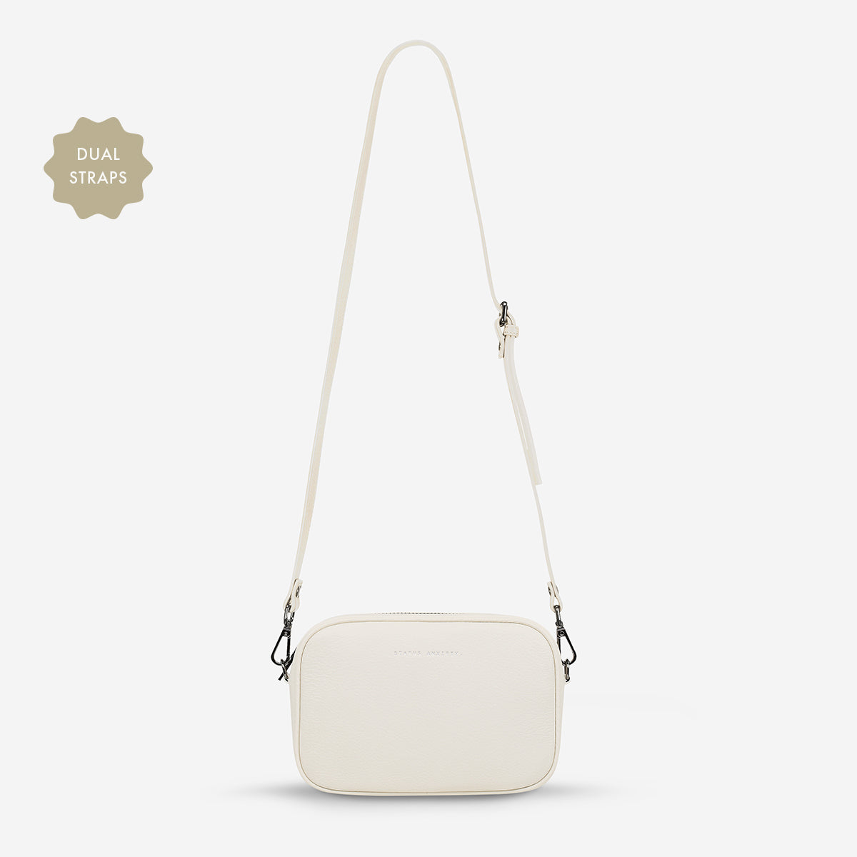 Plunder Bag With Dual Straps - Chalk