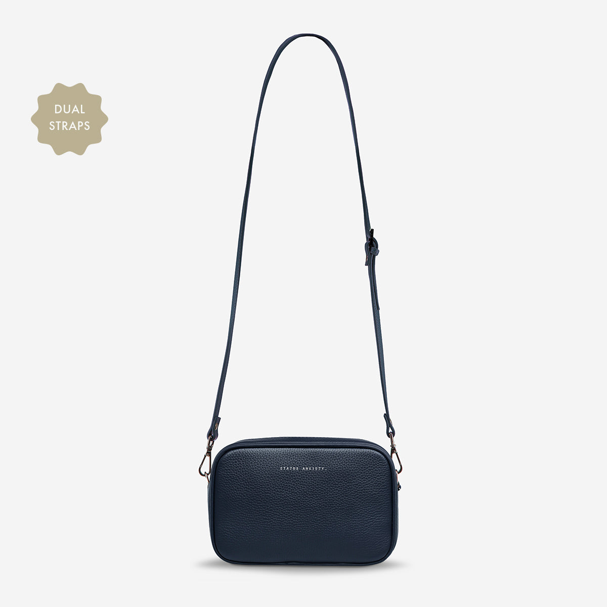 Plunder Bag With Dual Straps - Midnight Blue