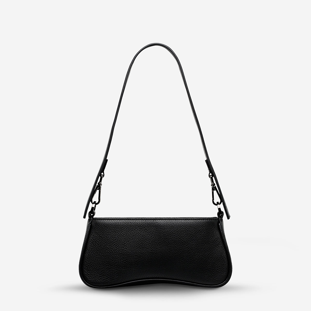 Polaris Women's Black Leather Bag | Status Anxiety®
