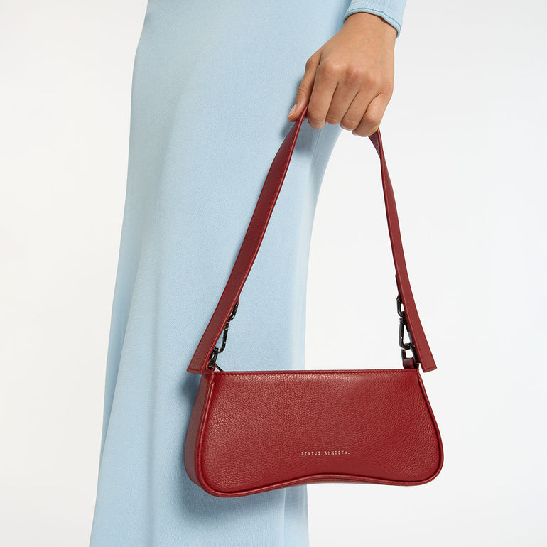 Status Anxiety Polaris Women's Leather Bag Rouge