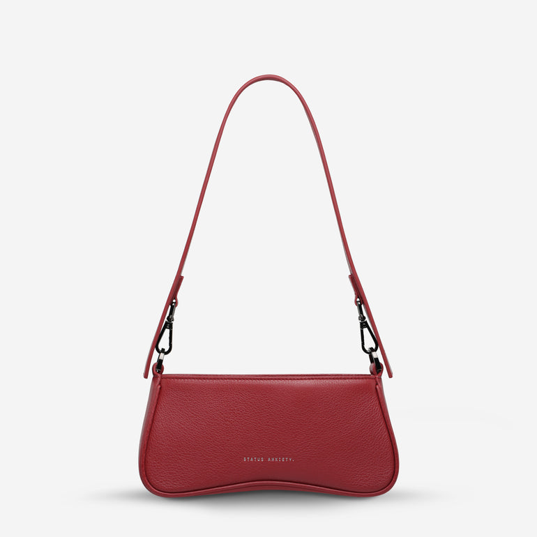 Status Anxiety Polaris Women's Leather Bag Rouge