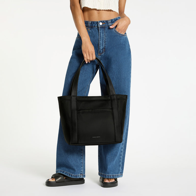 Status Anxiety Mikah Tote Bag Black Recycled