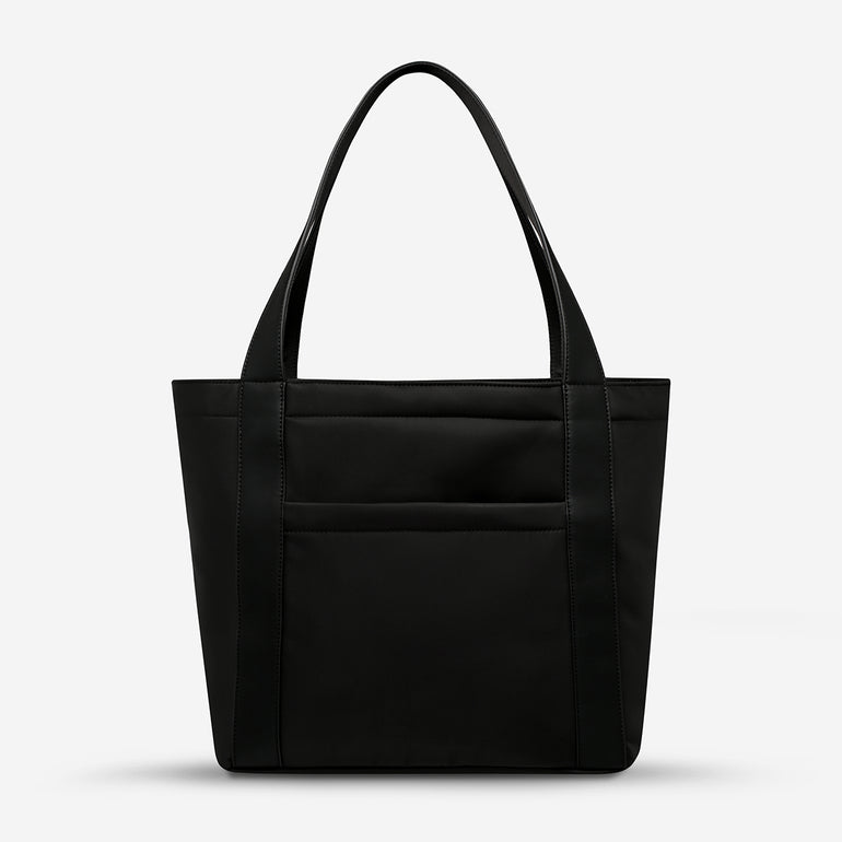 Status Anxiety Mikah Tote Bag Black Recycled
