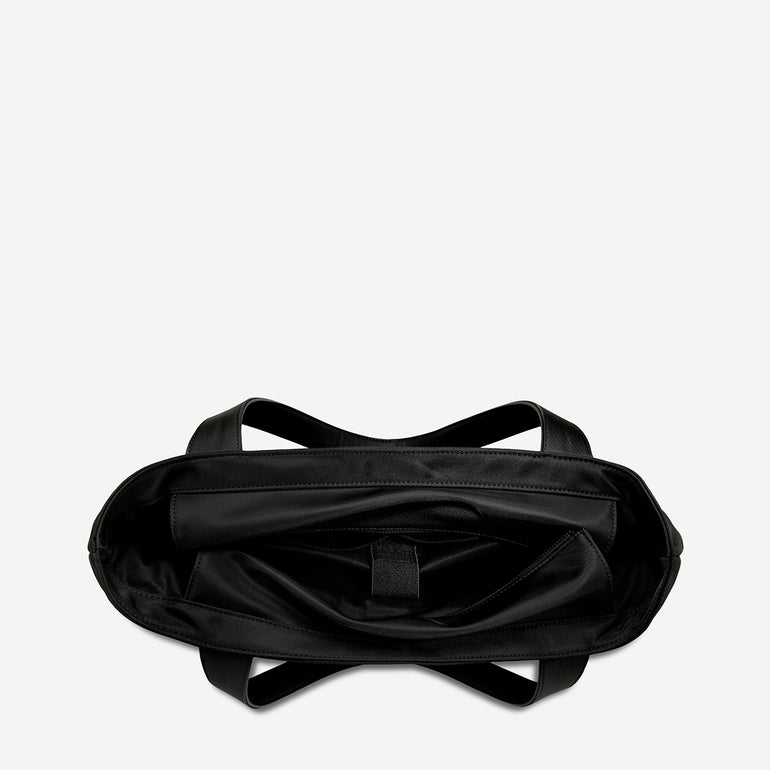 Status Anxiety Mikah Tote Bag Black Recycled