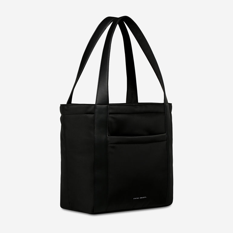 Status Anxiety Mikah Tote Bag Black Recycled