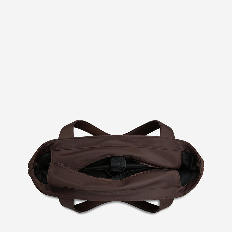 Status Anxiety Mikah Tote Bag Truffle Recycled