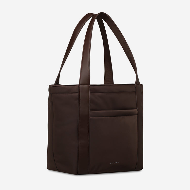 Status Anxiety Mikah Tote Bag Truffle Recycled