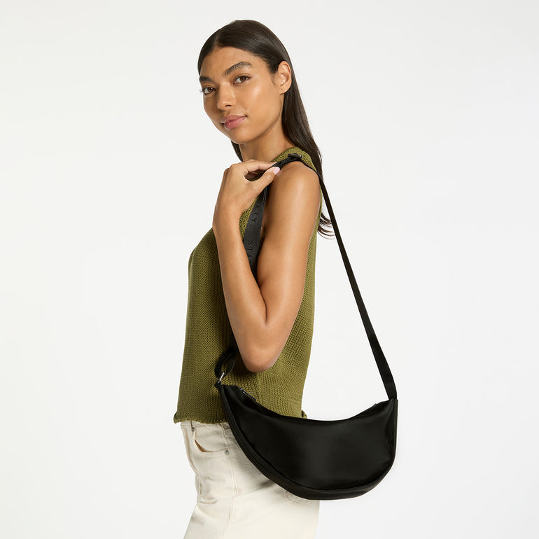 Status Anxiety Zuzu Crossbody Bag Black Recycled