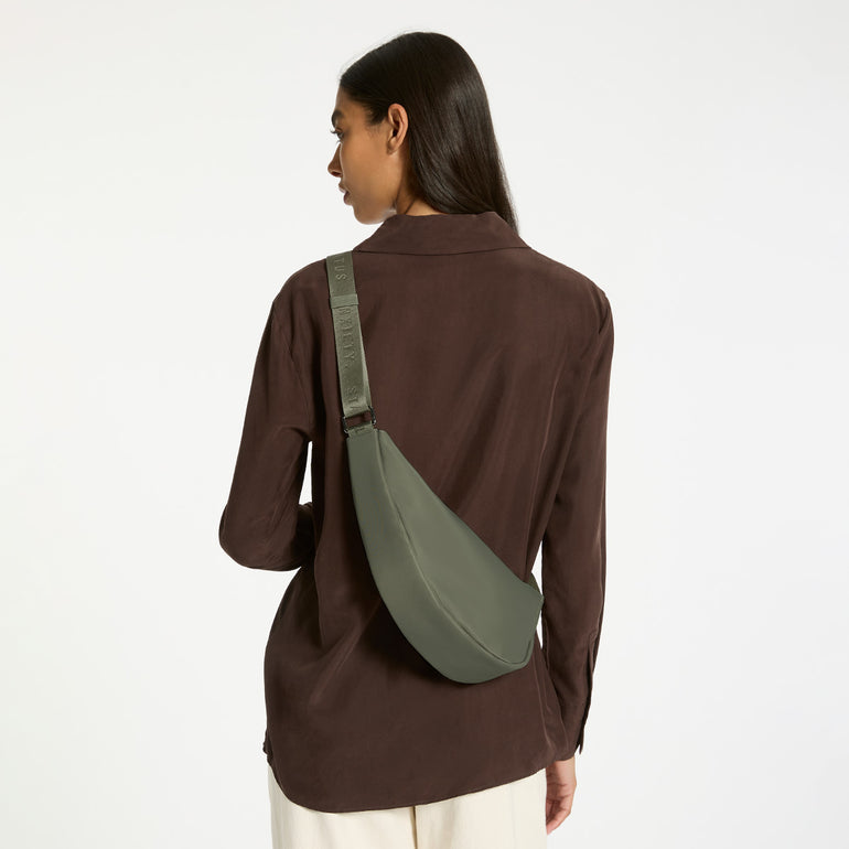 Status Anxiety Zuzu Crossbody Bag Olive Recycled