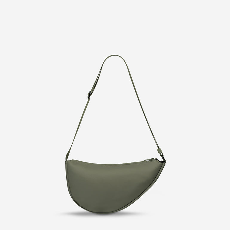 Status Anxiety Zuzu Crossbody Bag Olive Recycled