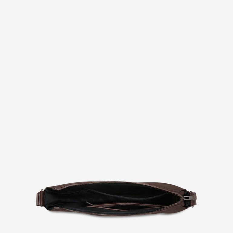 Status Anxiety Zuzu Crossbody Bag Truffle Recycled