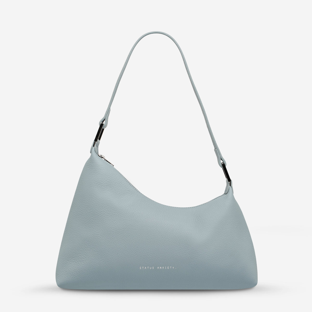 Status Anxiety Reverie Women's Leather Shoulder Bag Powder Blue