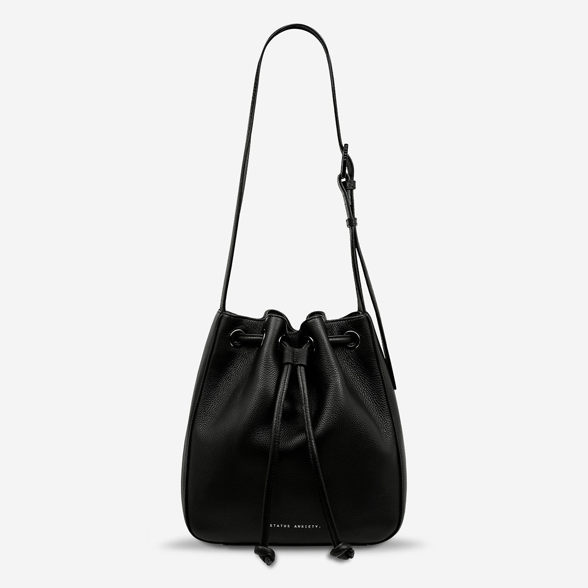 Status Anxiety Seclusion Women's Leather Bag Black