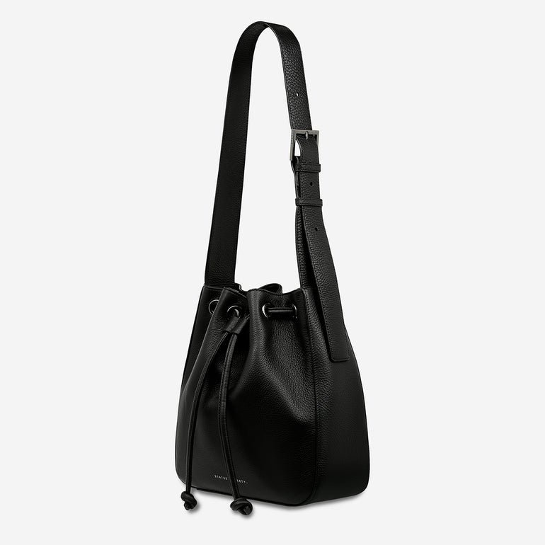 Status Anxiety Seclusion Women's Leather Bag Black