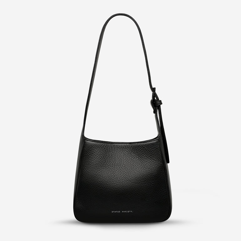 Status Anxiety Slipping Away Women's Leather Bag Black