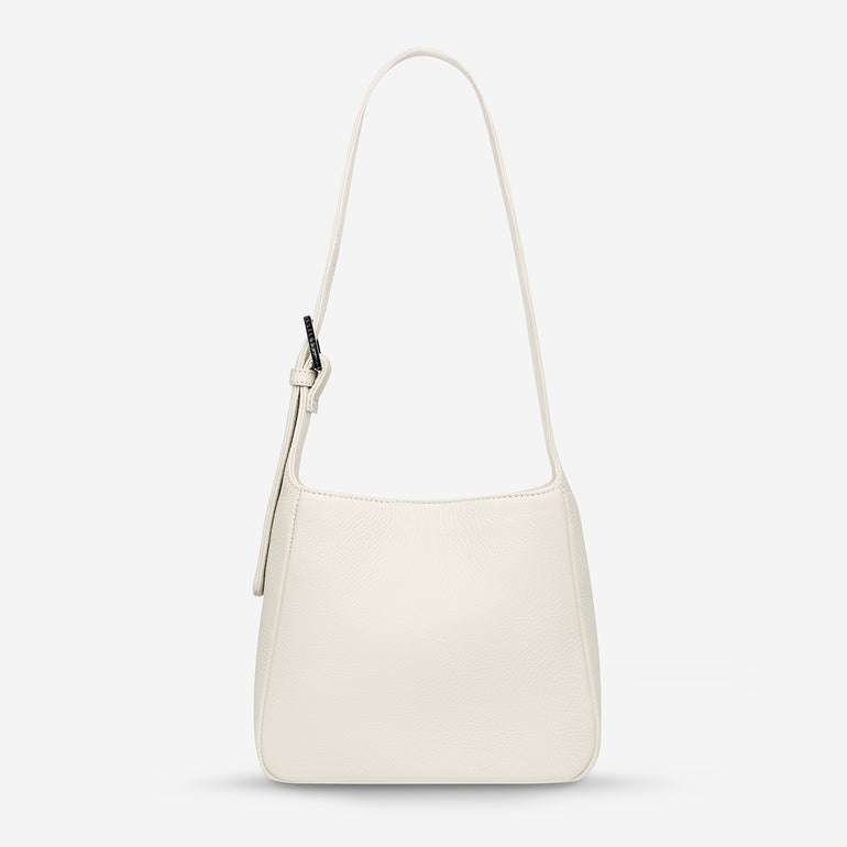 Status Anxiety Slipping Away Women's Leather Bag Chalk