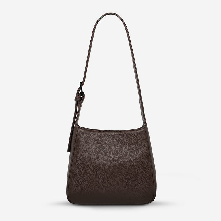 Status Anxiety Slipping Away Women's Leather Bag Cocoa