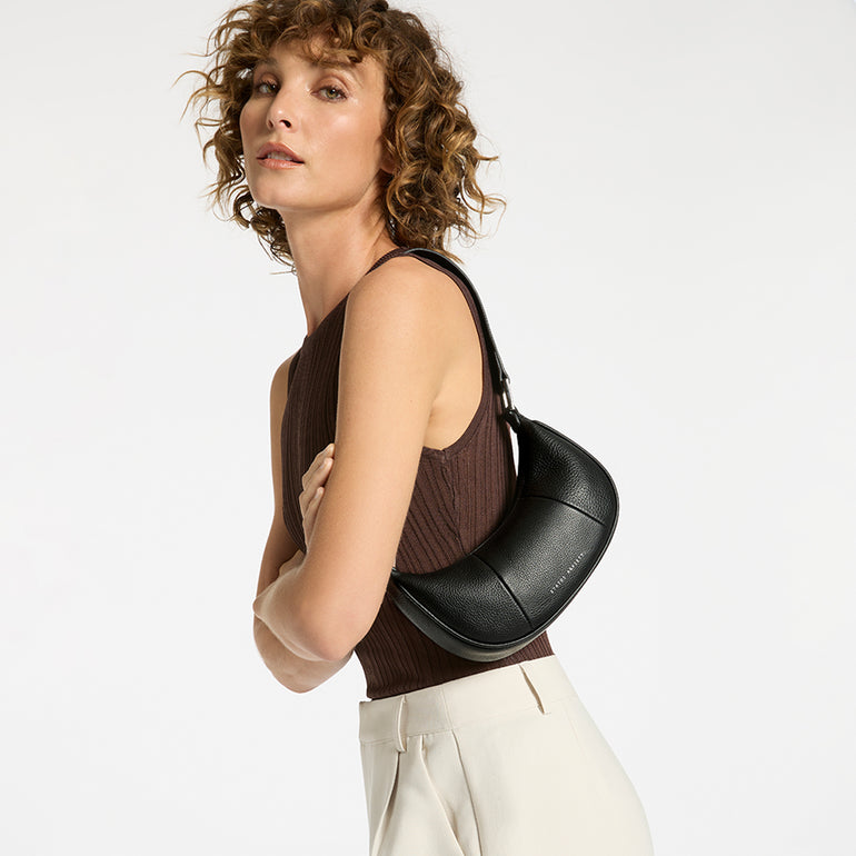 Status Anxiety Solus Women's Leather Bag Black