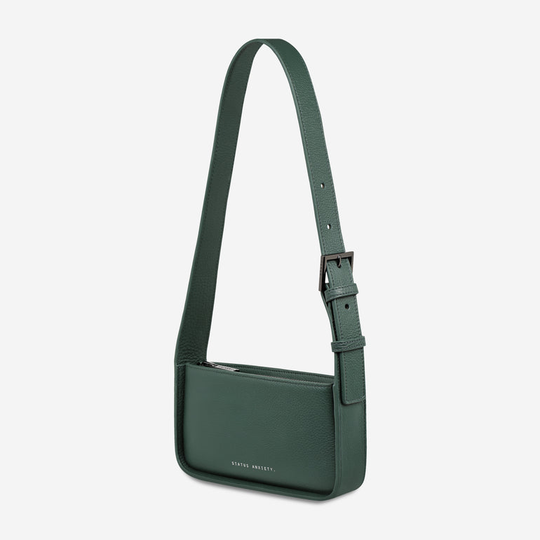 Status Anxiety State Of Mind Women's Leather Bag Green