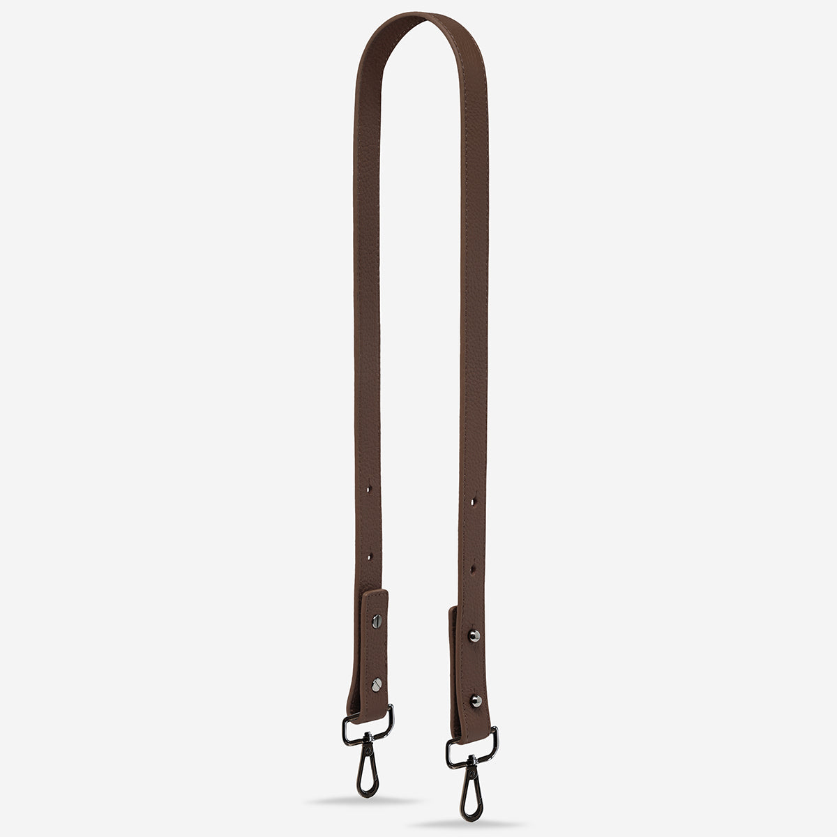 Status Anxiety Cocoa Medium Leather Strap for Bags 