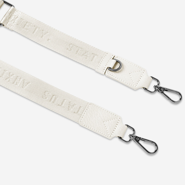Status Anxiety Black Thin Web Strap for Bags