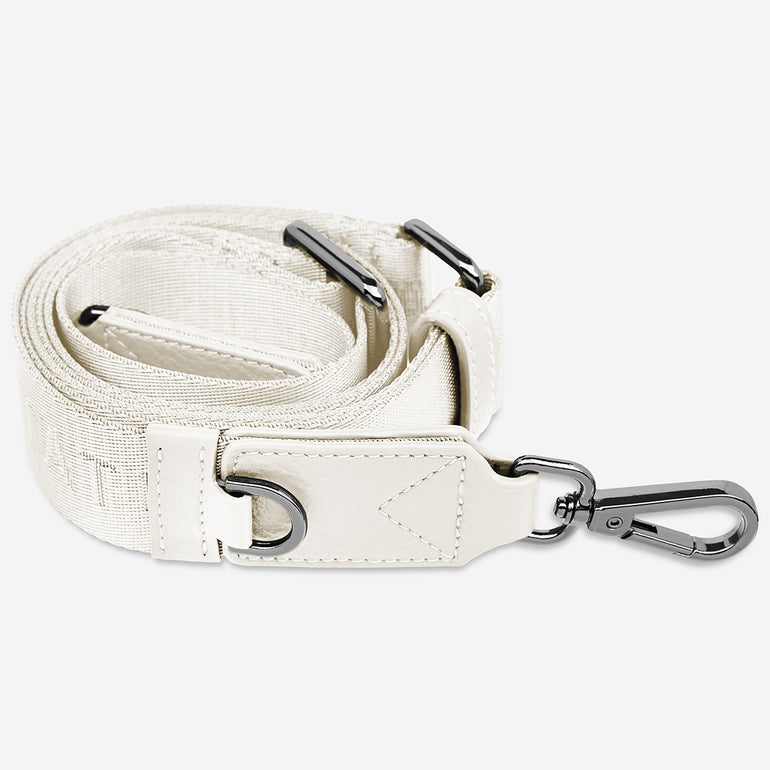 Status Anxiety Black Thin Web Strap for Bags
