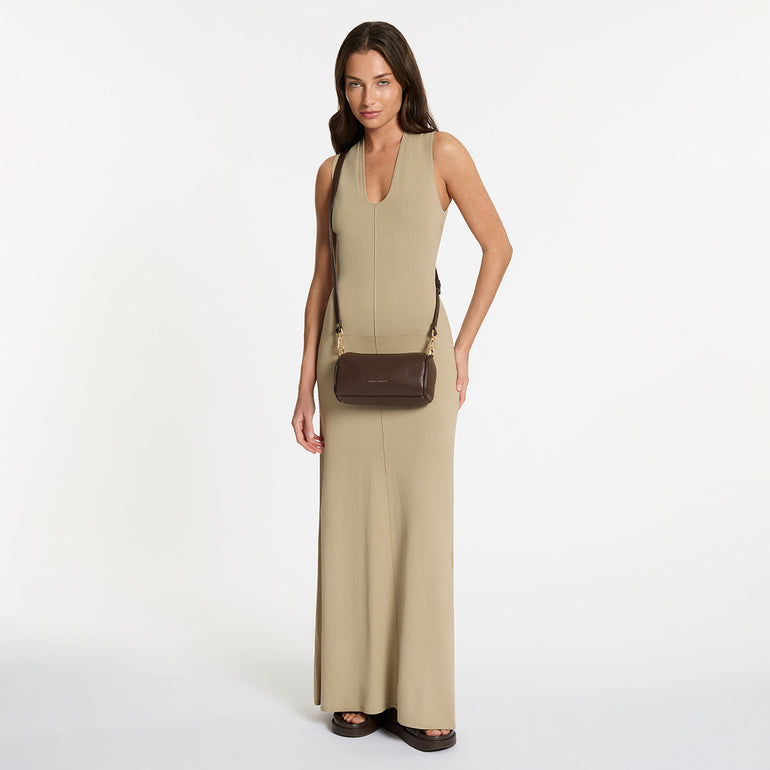 Status Anxiety Sunblind Women's Leather Bag Cocoa