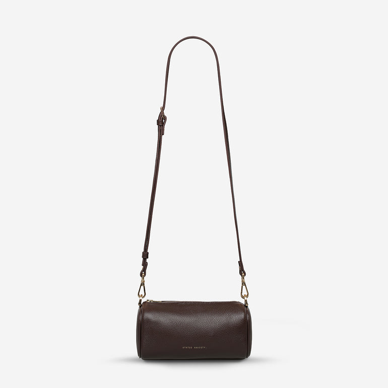 Status Anxiety Sunblind Women's Leather Bag Cocoa