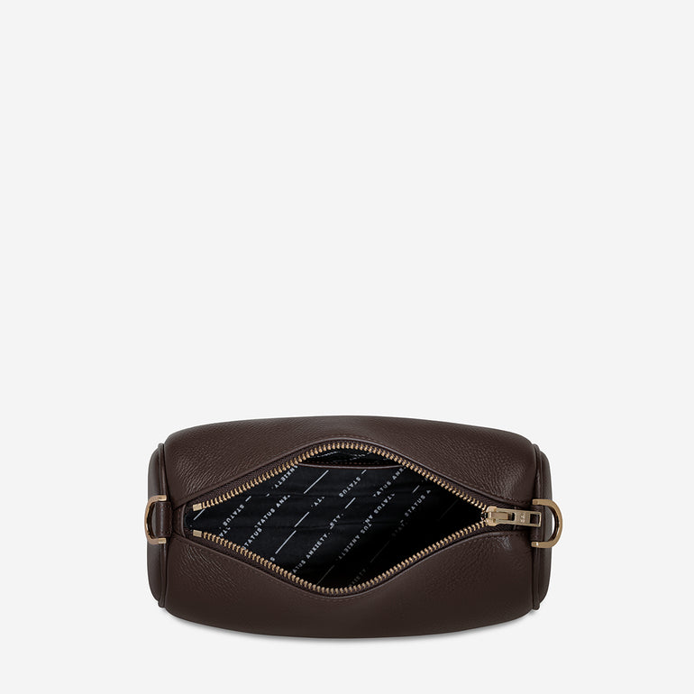 Status Anxiety Sunblind Women's Leather Bag Cocoa