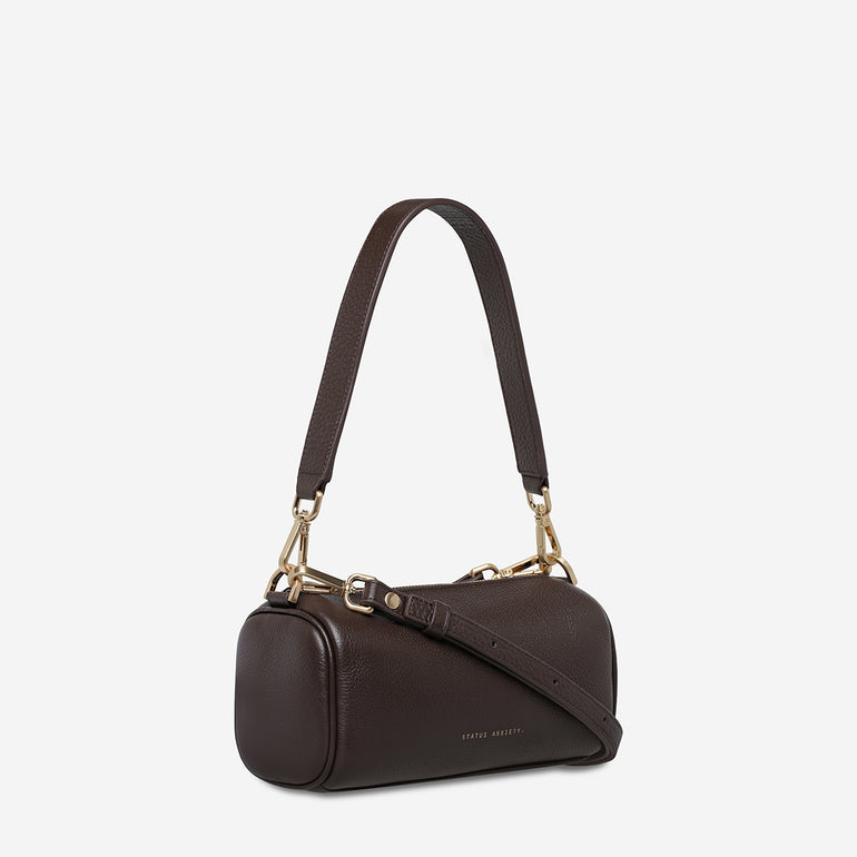 Status Anxiety Sunblind Women's Leather Bag Cocoa