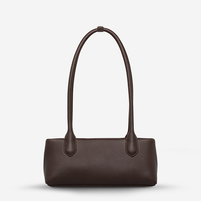 Status Anxiety The Lost Leather Bag Cocoa