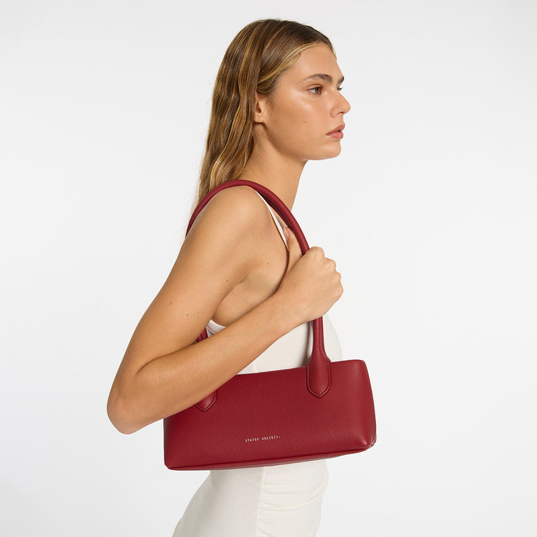 Status Anxiety The Lost Leather Bag Rouge