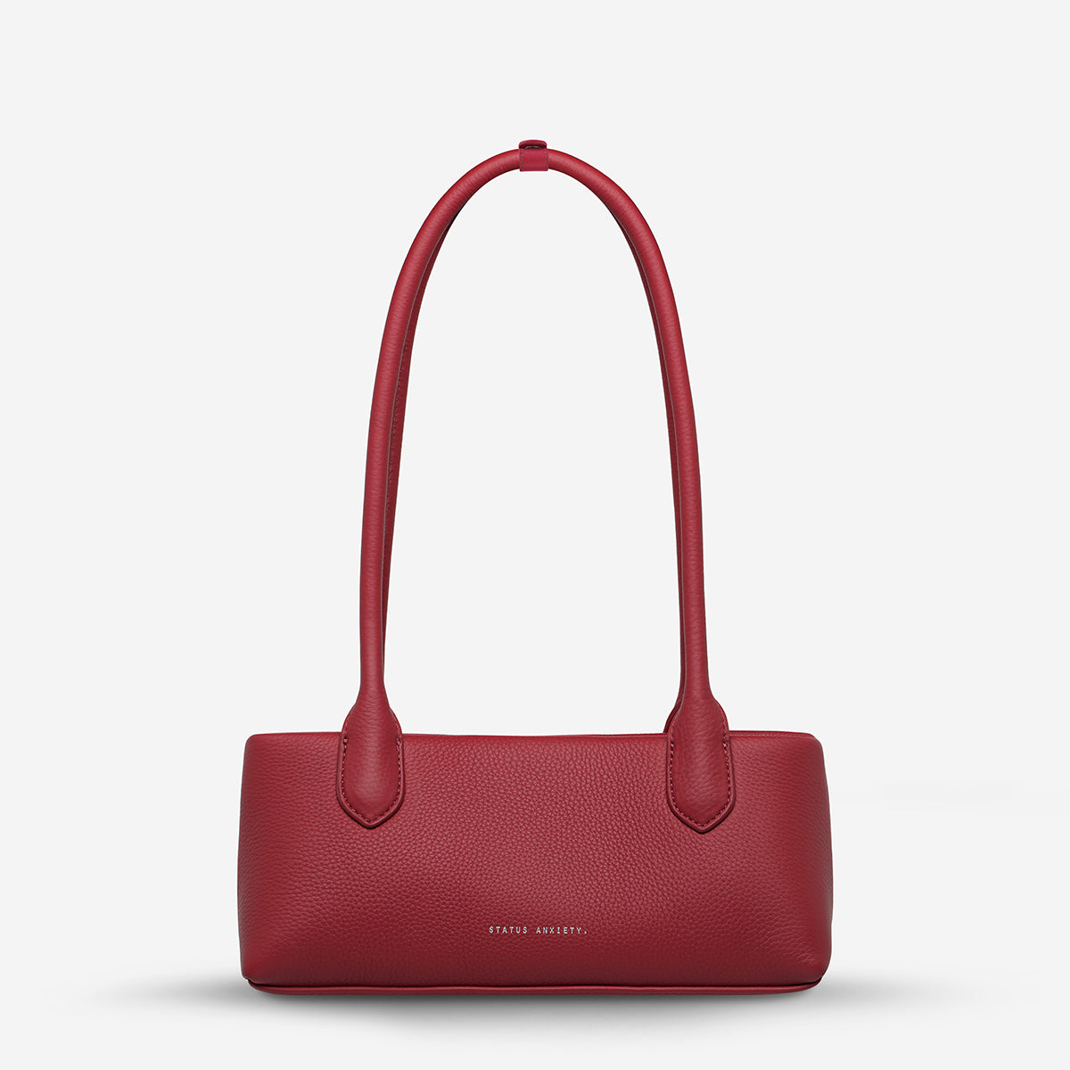 Status Anxiety The Lost Leather Bag Rouge