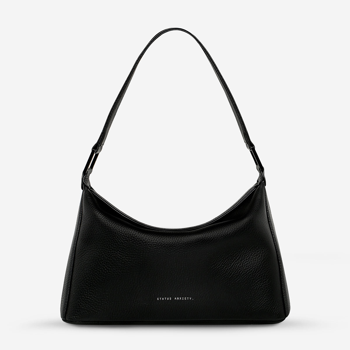 Status Anxiety Think Twice Women's Leather Bag Black