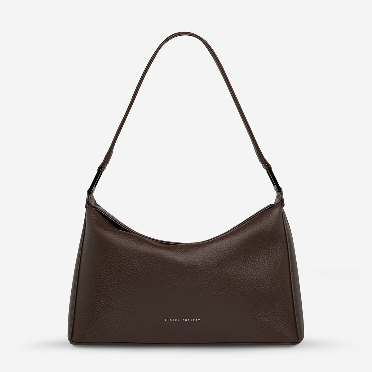 Status Anxiety Think Twice Women's Leather Bag Cocoa