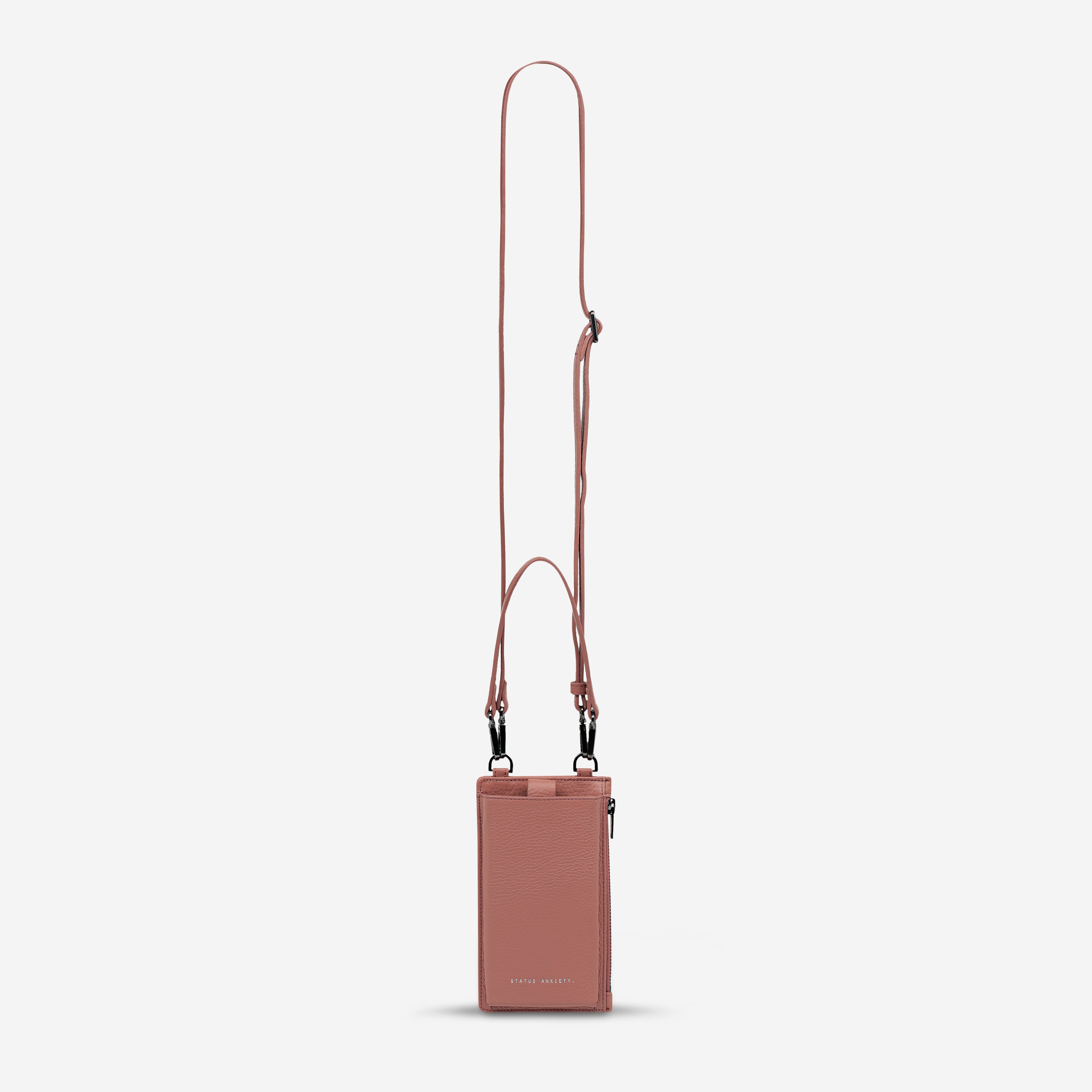 Status Anxiety Voyager Women's Leather Bag Dusty Rose