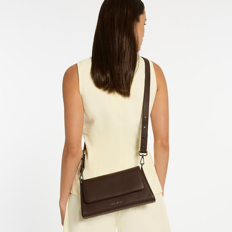 Status Anxiety Zenith Women’s Leather Bag Cocoa