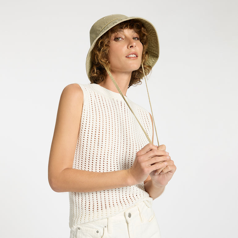 Status Anxiety Golden Days Bucket Hat Fawn