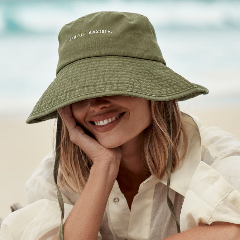 Status Anxiety Golden Days Bucket Hat Fern